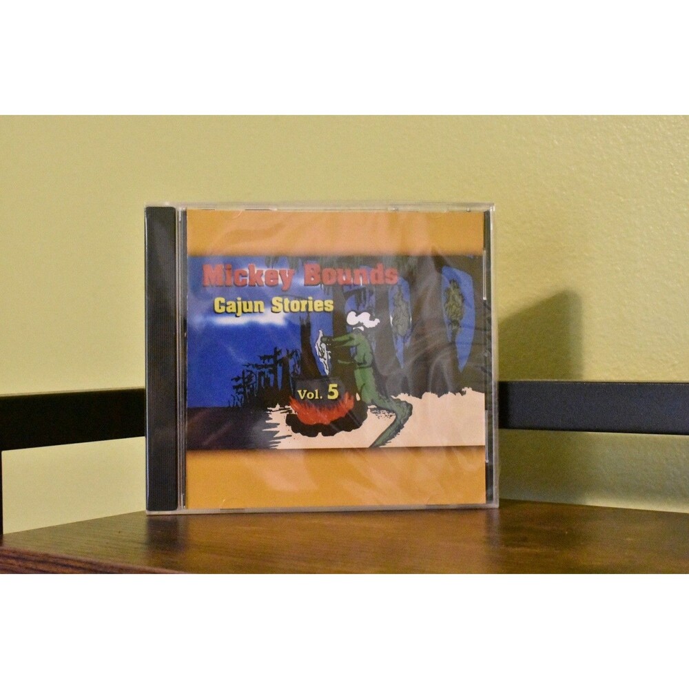Mickey Bounds Cajun Stories Vol. 5 CD Louisiana Cajun Humor Storytelling